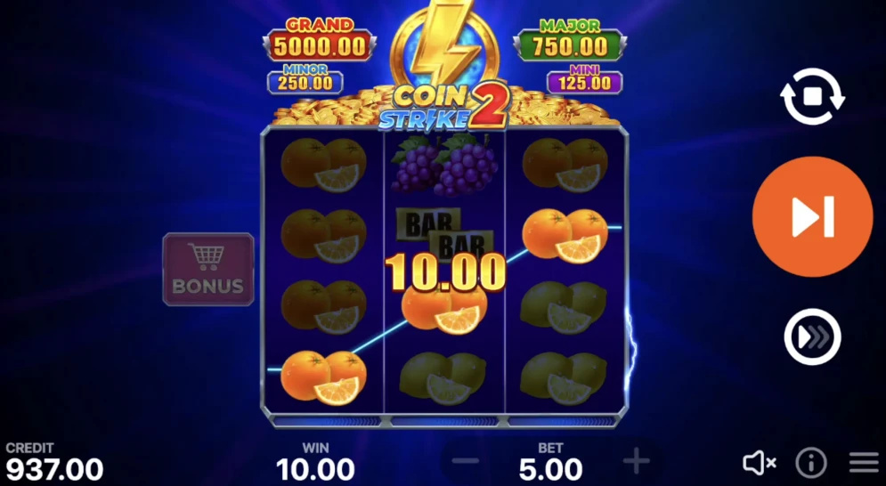 Coin Strike 2 Hold and Win Slot